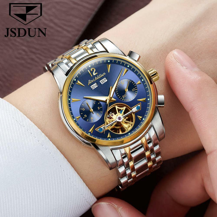 JSDUN 8738 Men Luxury Brand Watch JSDUN Mechanical Wrist Watch | 1mrk.com