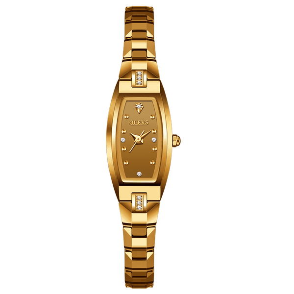 OLEVS 5501 Wrist Watch Waterproof Alloy Quartz Ladies Rose Gold | 1mrk.com