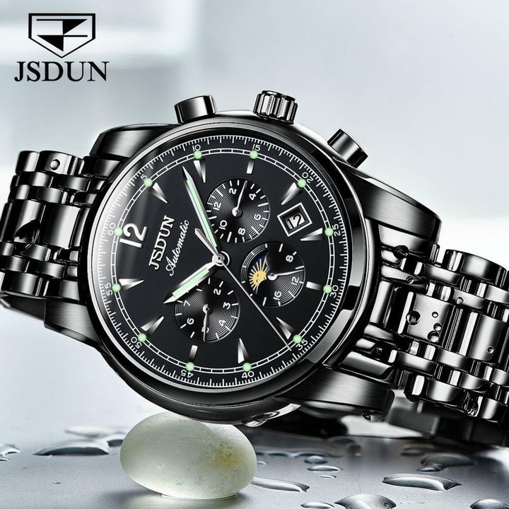 JSDUN 8750 Men Watch Top Luxury Brand Men Automatic Mechanical | 1mrk.com