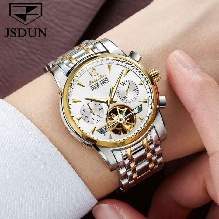 JSDUN 8738 Men Luxury Brand Watch JSDUN Mechanical Wrist Watch | 1mrk.com