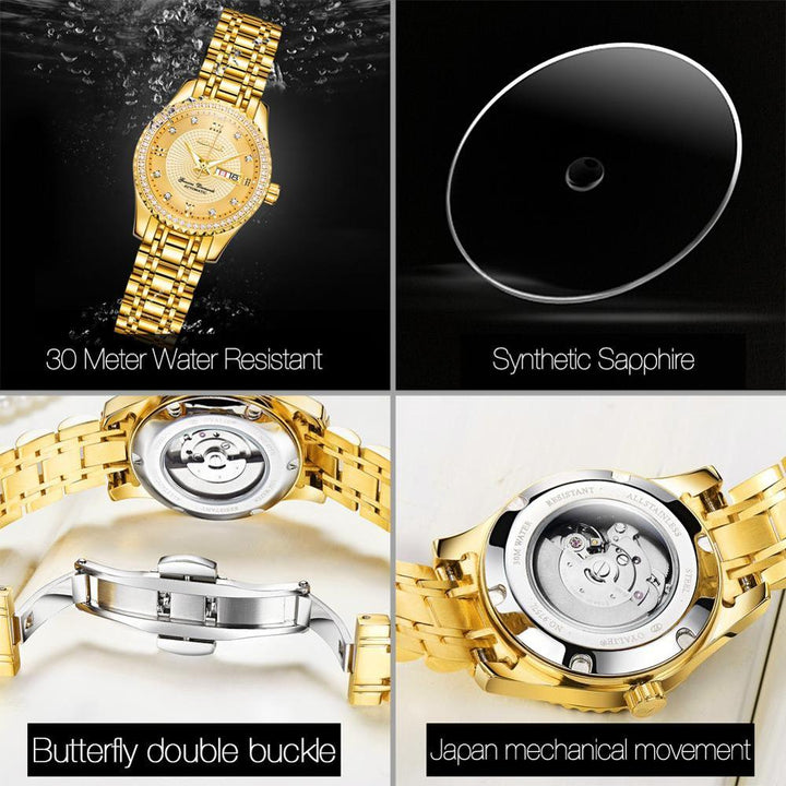 Watch For Women Luxury Women Mechanical WristWatch Top Brand OYALIE | 1mrk.com