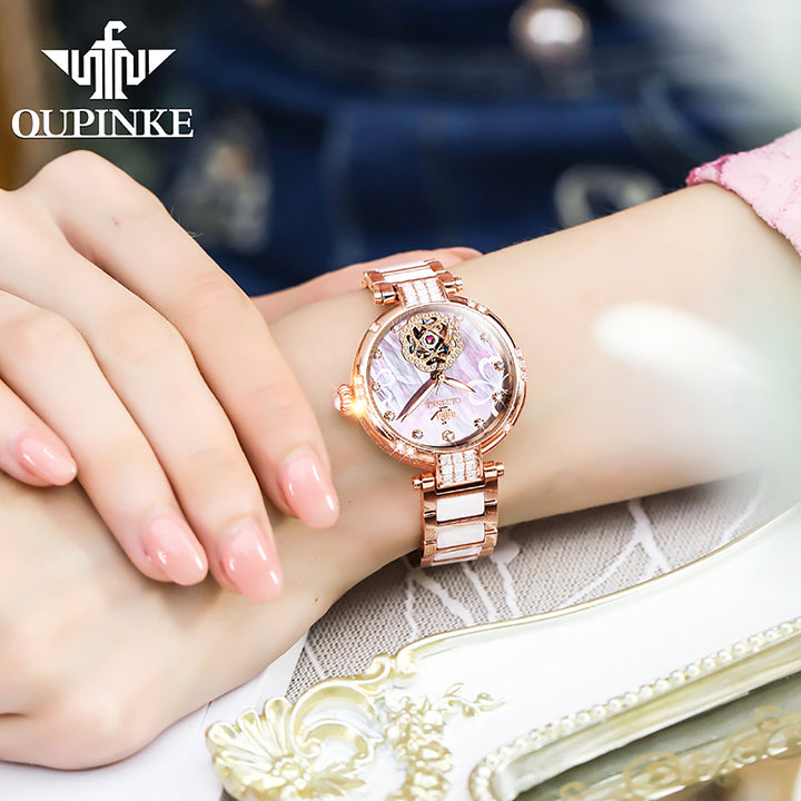 OUPINKE 3183 Watches WOMEN Factory Stainless Steel production Automatic | 1mrk.com