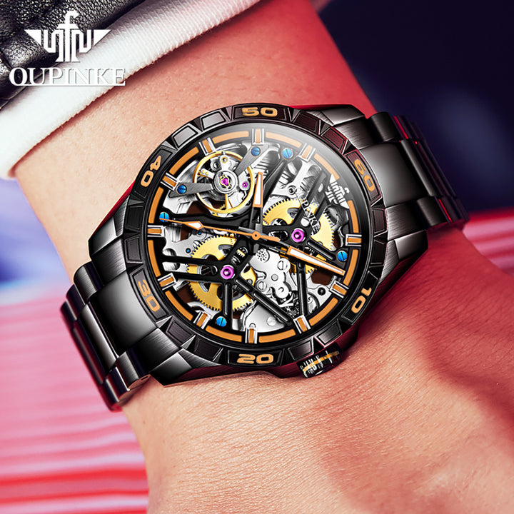OUPINKE 3196 Wrist Watches High Quality Original Day Date Luxury Automatic | 1mrk.com