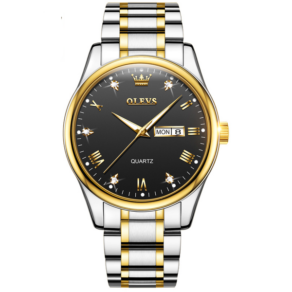 Olevs 5563 Watch Custom Logo Watch Couple Fashion Quartz Wrist | 1mrk.com