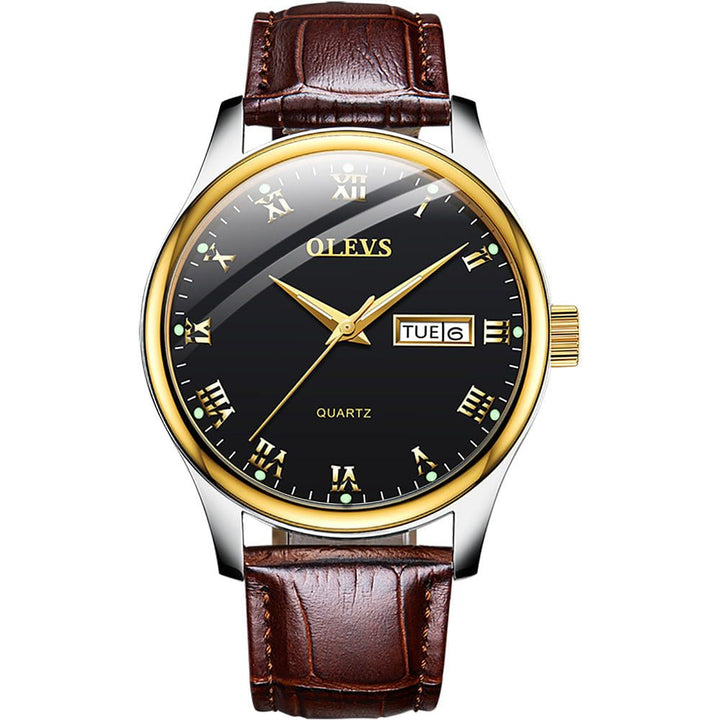 OLEVS 5568 wrist luxury brand couple stainless steel men ladies | 1mrk.com