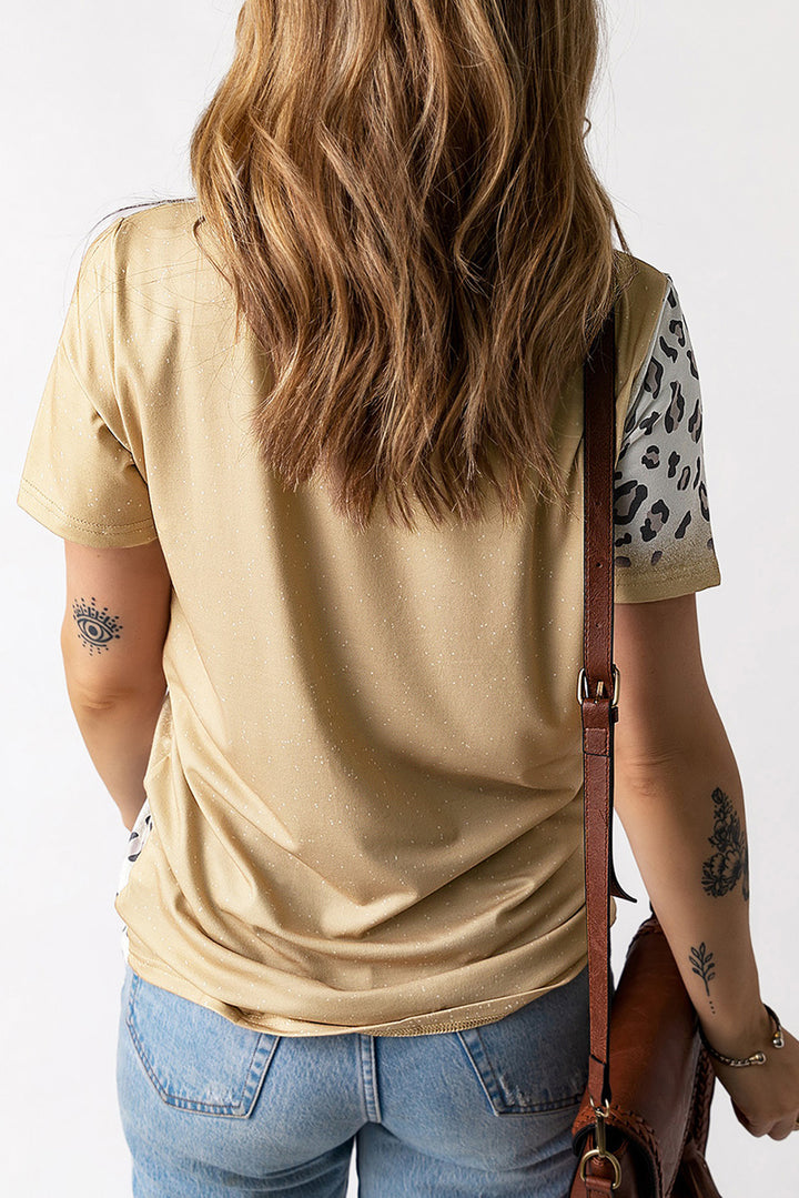 Graphic Round Neck Short Sleeve T-Shirt | Trendsi