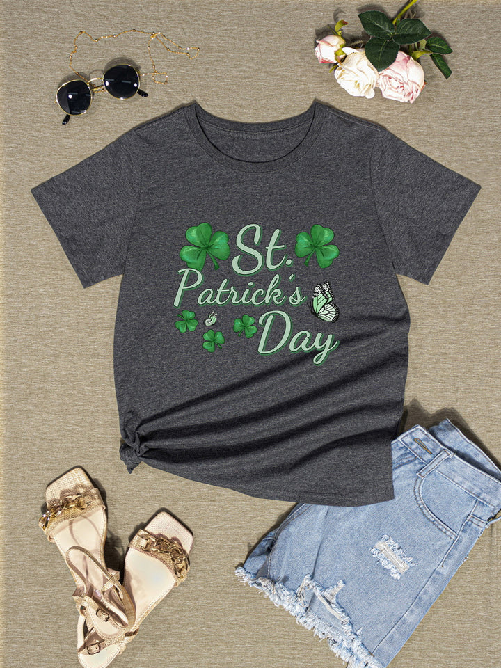 ST. PATRICK'S DAY Round Neck T-Shirt | Trendsi