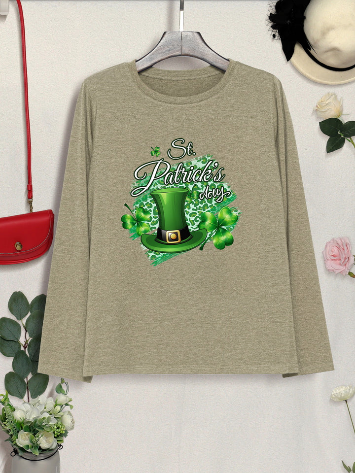 ST. PATRICK'S DAY Round Neck T-Shirt | Trendsi