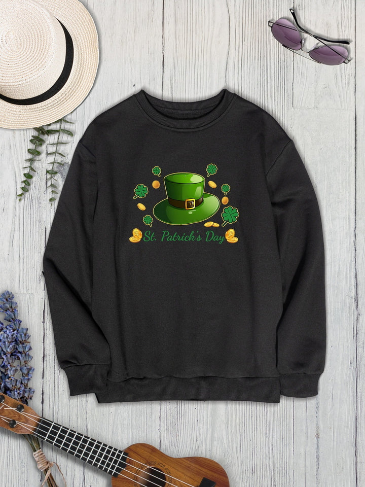 ST. PATRICK'S DAY Round Neck Sweatshirt | Trendsi