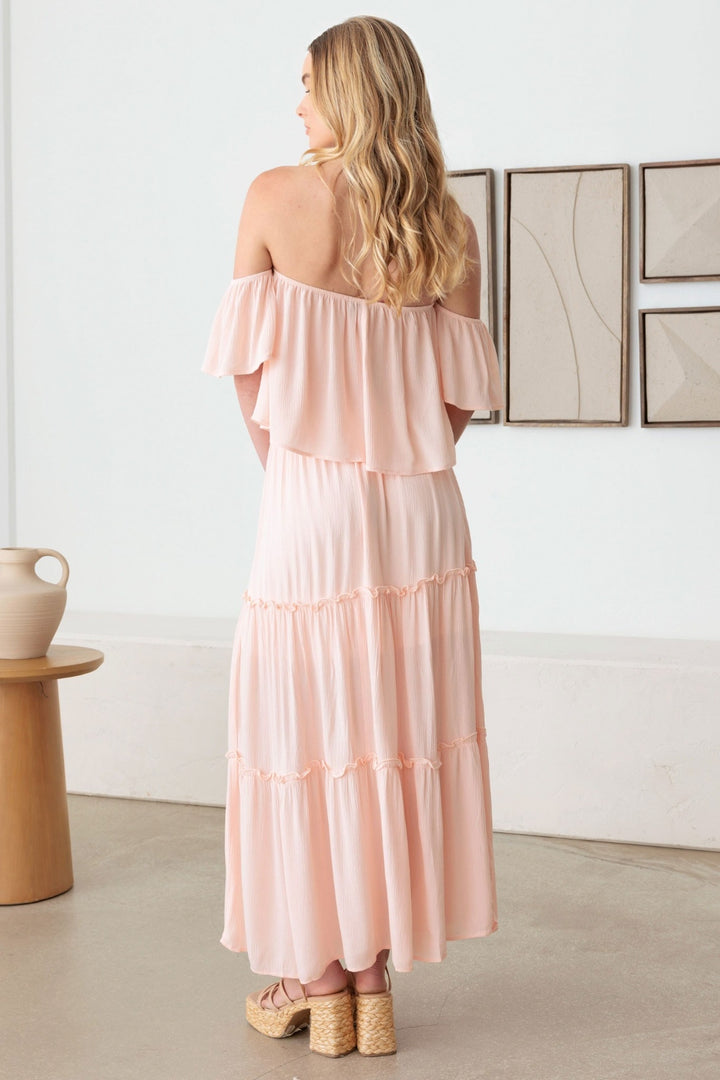 Gilli Frill Off-Shoulder Tiered Dress | Trendsi