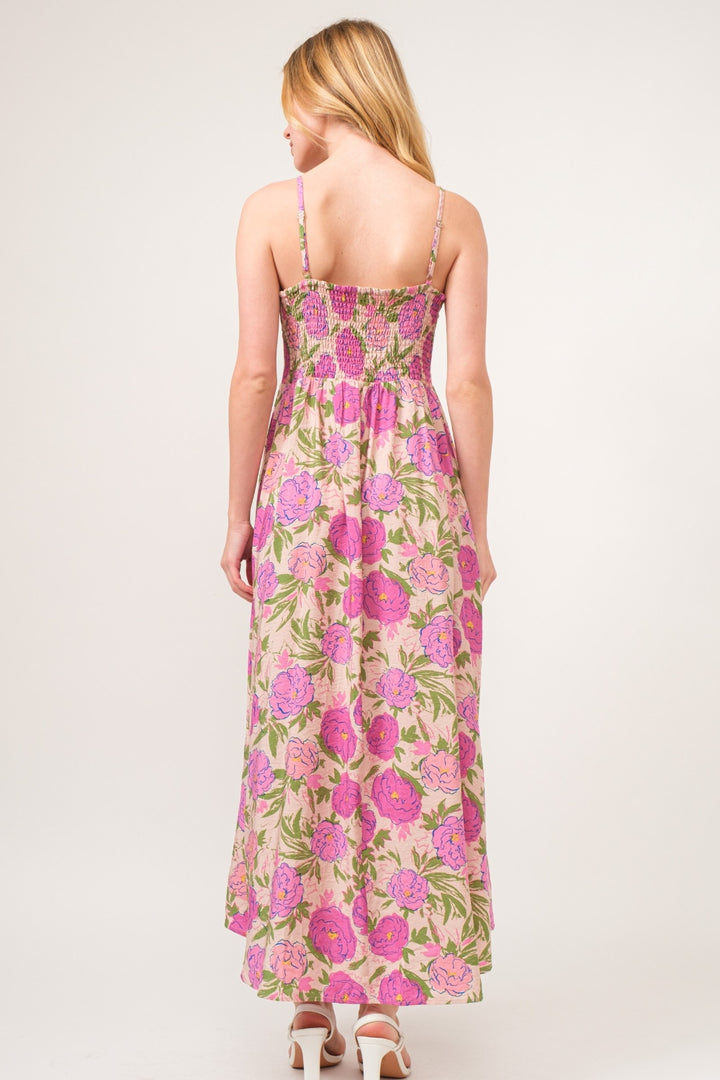 And The Why Floral High-Low Hem Cami Dress | Trendsi