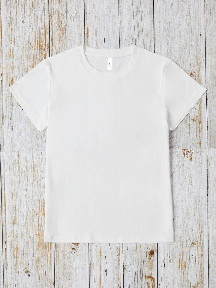 BETTER DAYS AHEAD Round Neck T-Shirt | Trendsi