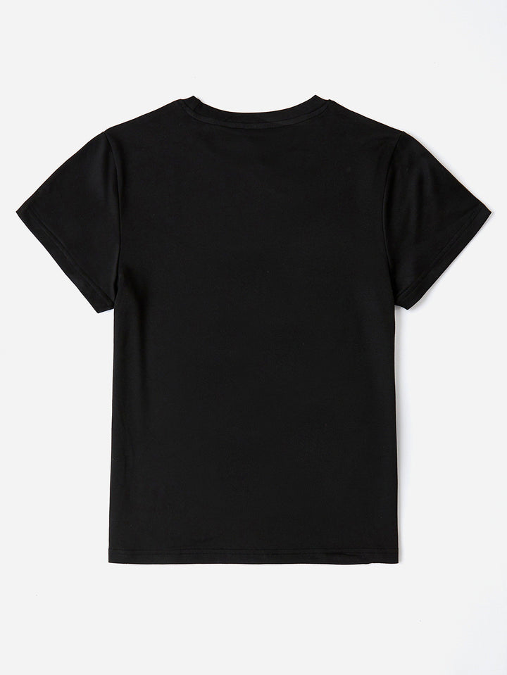 OH FOR PEEPS SAKE Round Neck T-Shirt | Trendsi