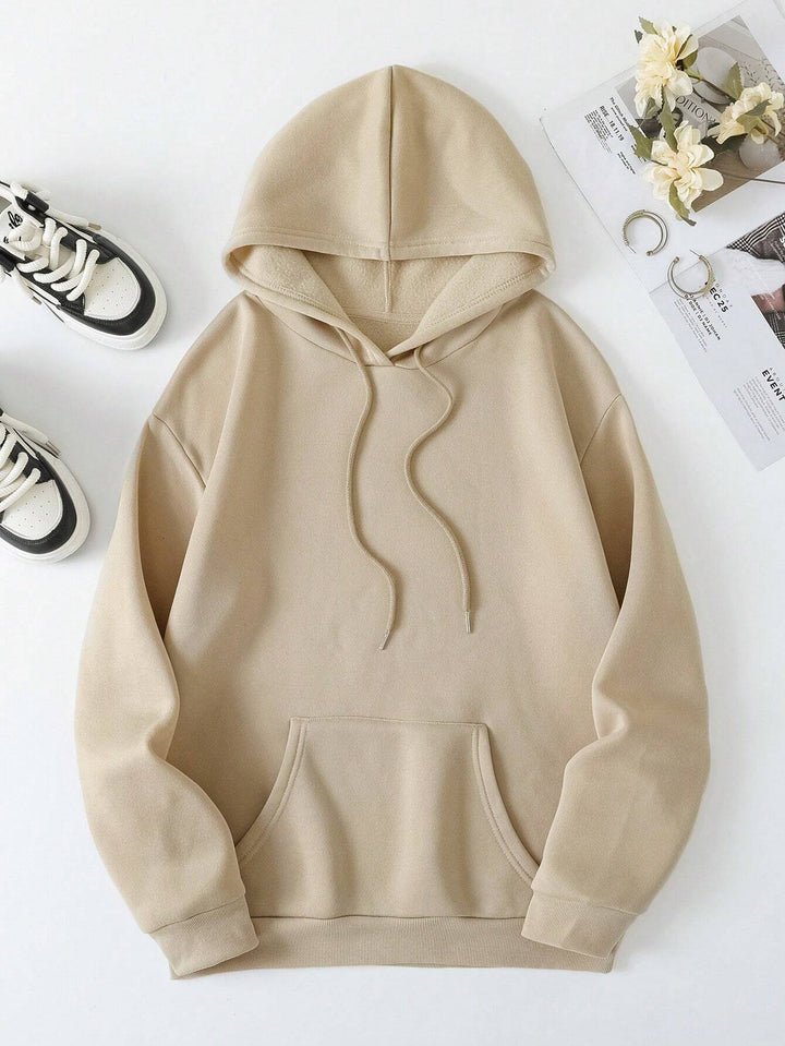 FAITH OVER FEAR Dropped Shoulder Hoodie | Trendsi