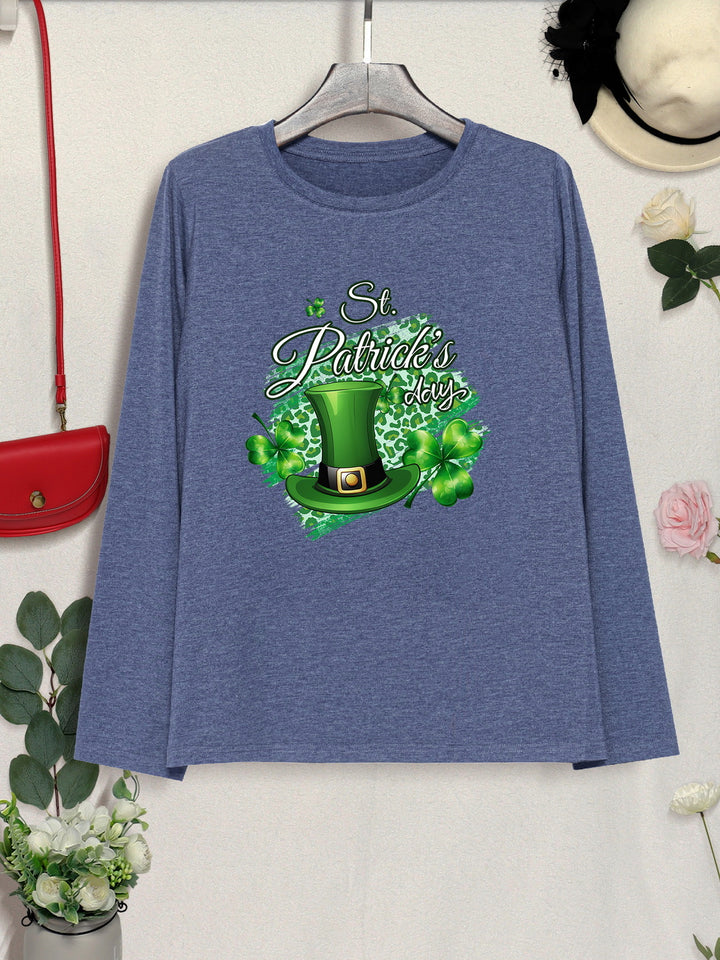 ST. PATRICK'S DAY Round Neck T-Shirt | Trendsi