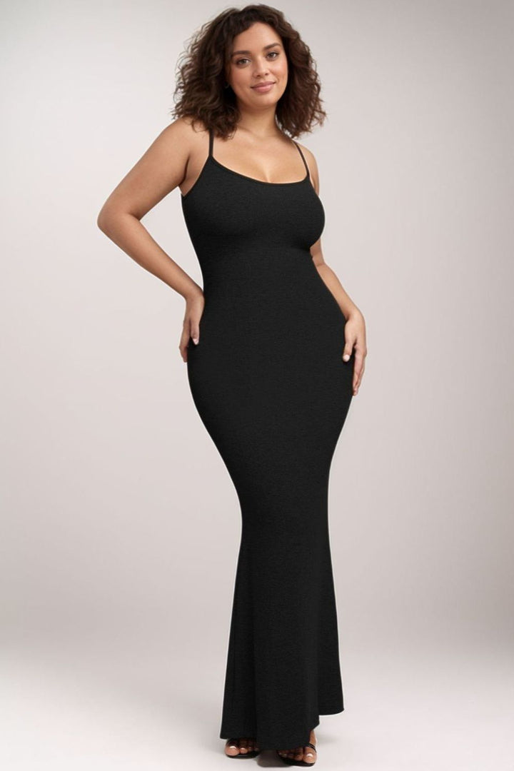 Basic Bae Built-In Shapewear Sleeveless Maxi Dress | Trendsi