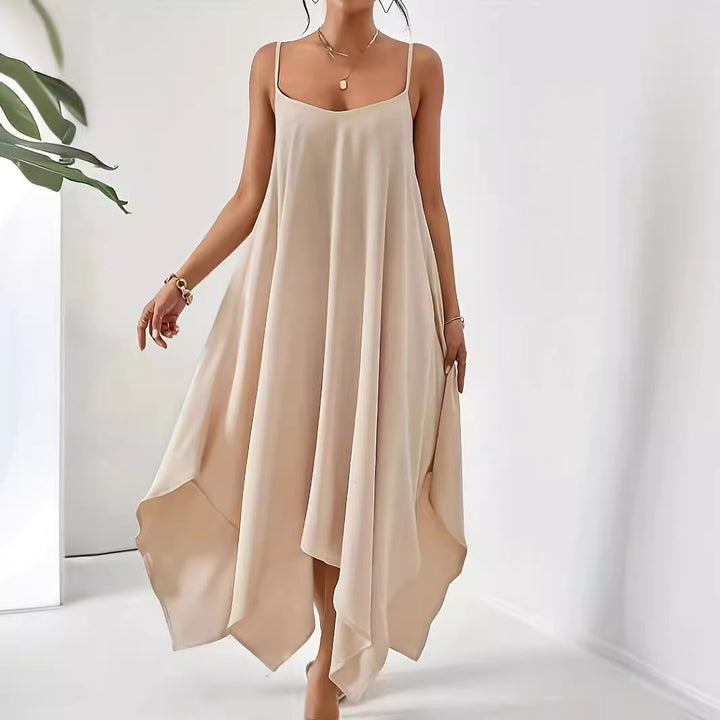 Scoop Neck Midi Cami Dress | Trendsi