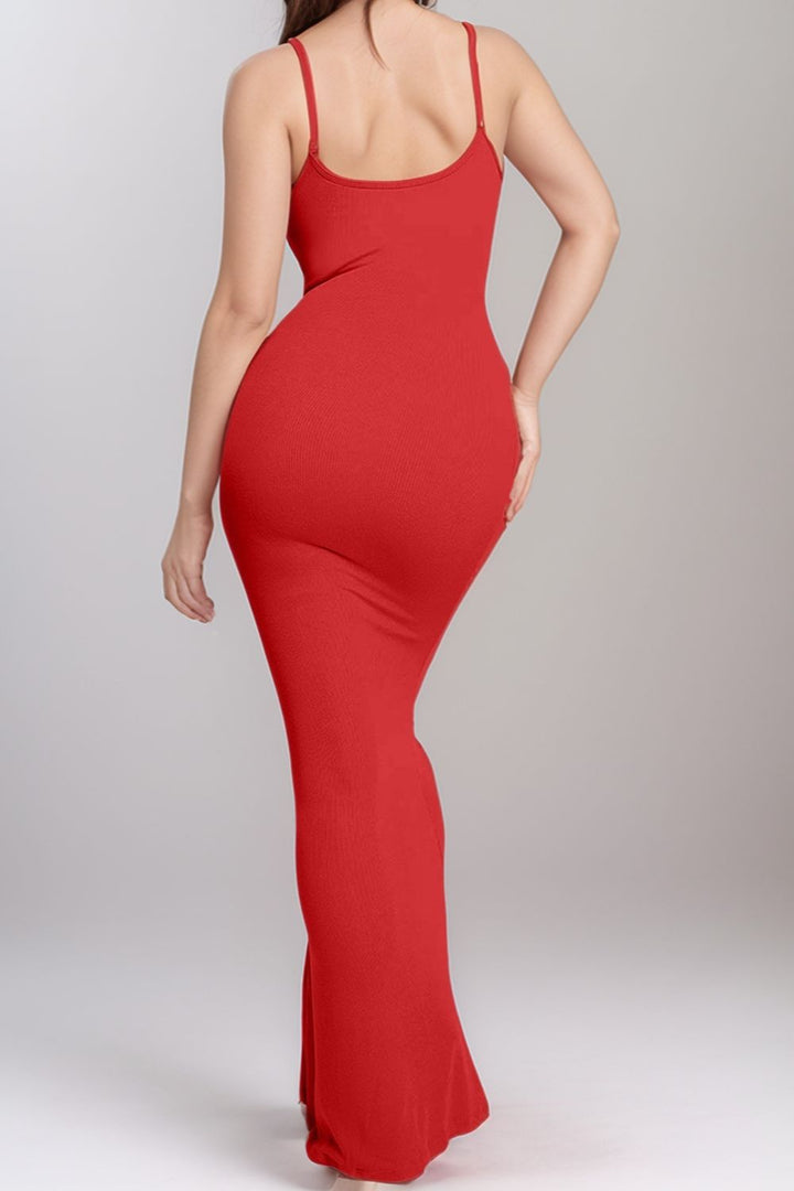 Basic Bae Built-In Shapewear Sleeveless Maxi Dress | Trendsi