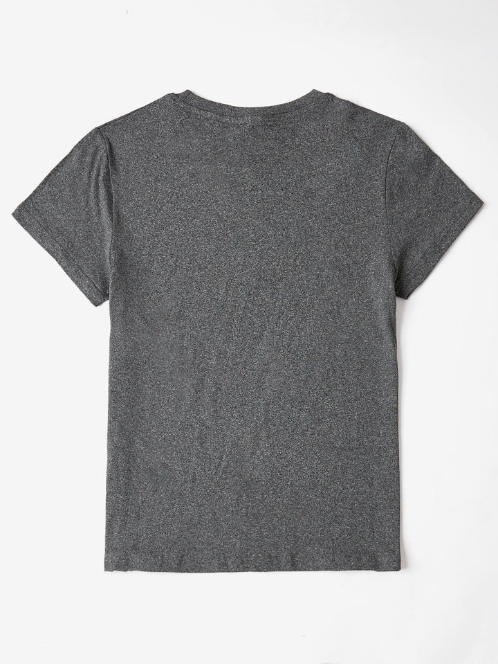 OH FOR PEEPS SAKE Round Neck T-Shirt | Trendsi