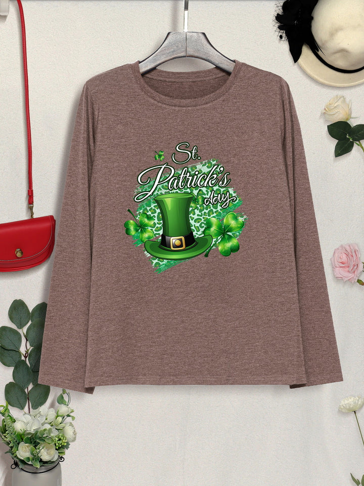 ST. PATRICK'S DAY Round Neck T-Shirt | Trendsi