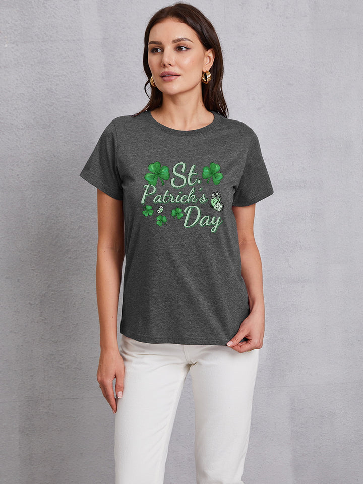 ST. PATRICK'S DAY Round Neck T-Shirt | Trendsi