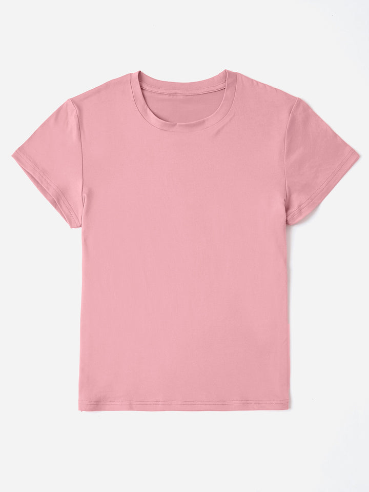 BETTER DAYS AHEAD Round Neck T-Shirt | Trendsi