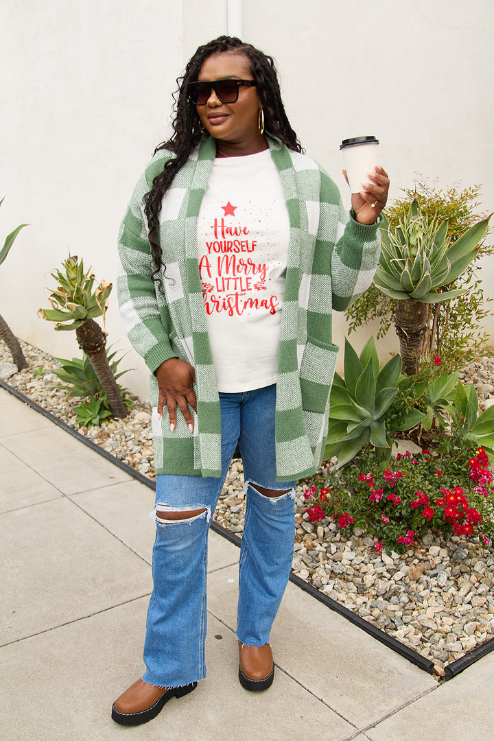 Simply Love Full Size HAVE YOURSELF A MERRY LITTLE CHRISTMAS T-Shirt | Trendsi