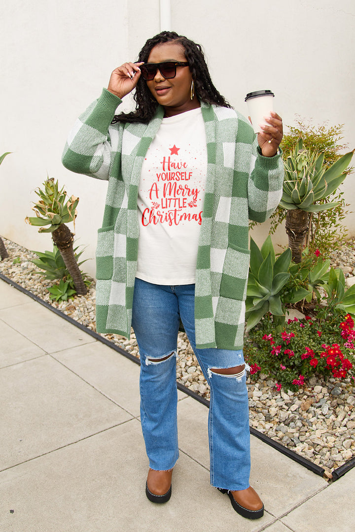 Simply Love Full Size HAVE YOURSELF A MERRY LITTLE CHRISTMAS T-Shirt | Trendsi