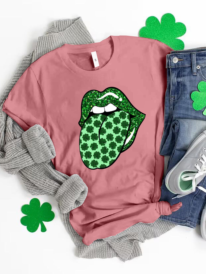 Saint Patrick's Day Round Neck T-Shirt | Trendsi