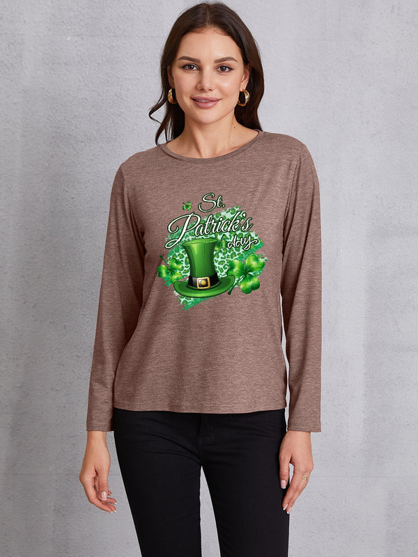 ST. PATRICK'S DAY Round Neck T-Shirt | Trendsi