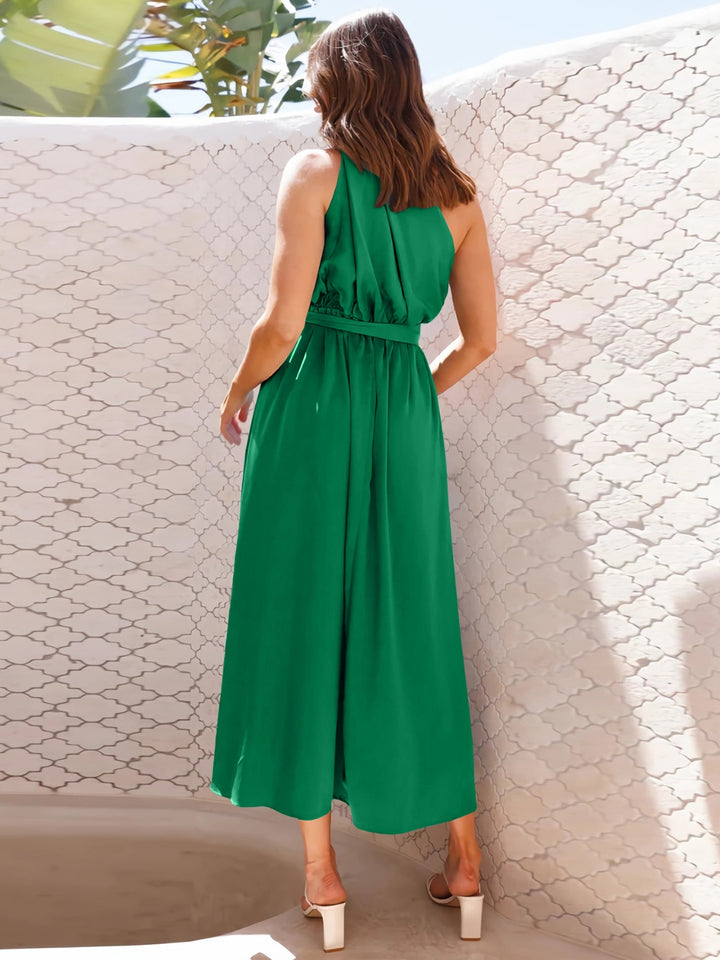 Single Shoulder Midi Dress | Trendsi