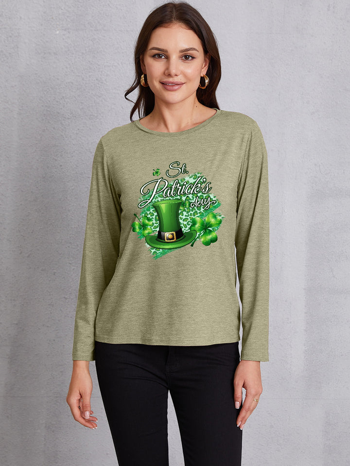 ST. PATRICK'S DAY Round Neck T-Shirt | Trendsi