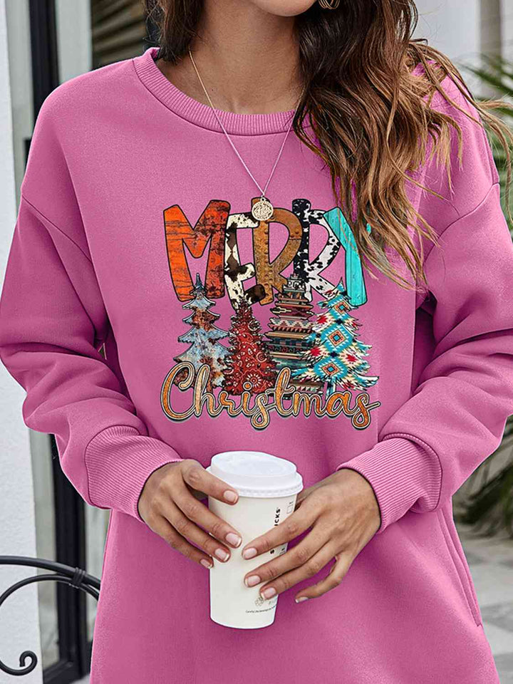 MERRY CHRISTMAS Graphic Sweatshirt |1mrk.com