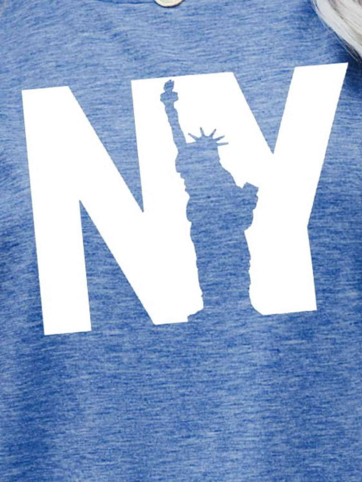 NY the Statue of Liberty Graphic Tee | 1mrk.com