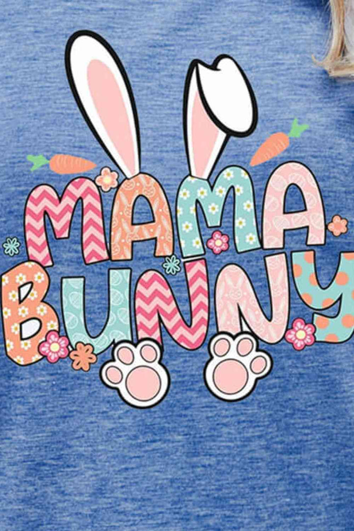 MAMA BUNNY Easter Graphic Short Sleeve Tee | 1mrk.com