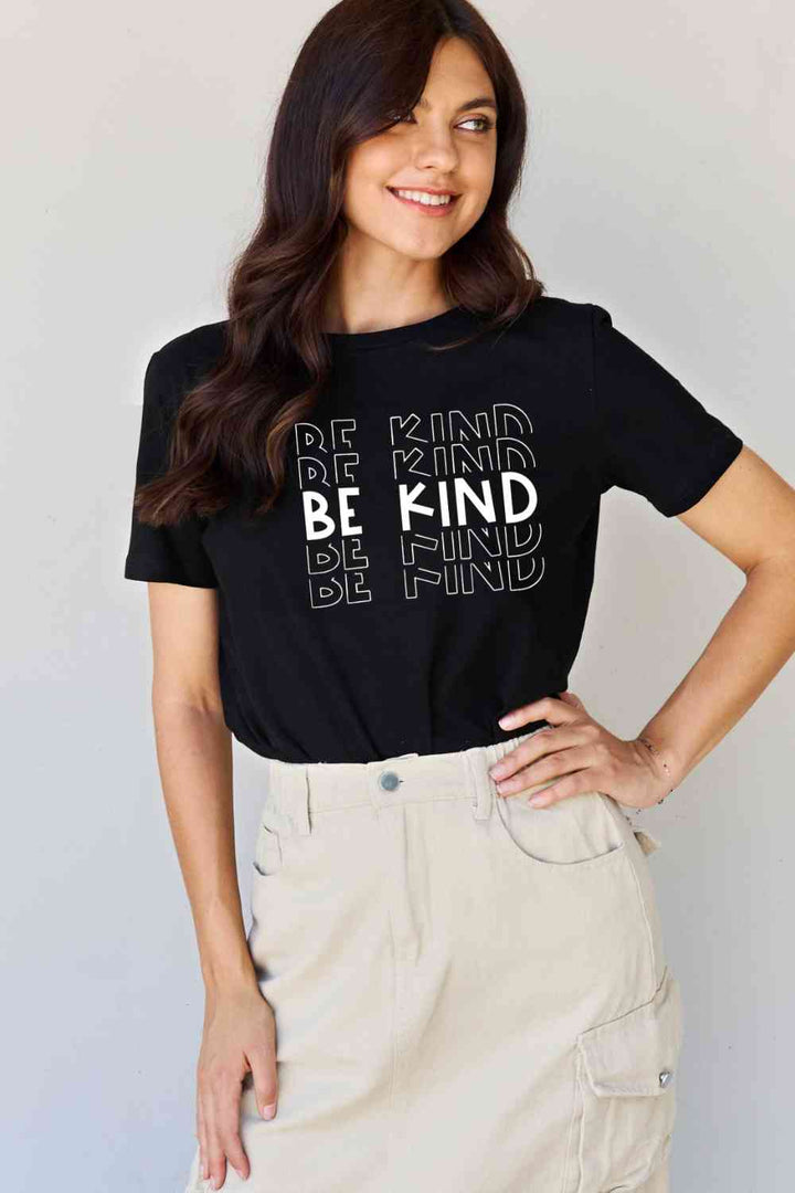 Simply Love Full Size BE KIND Graphic T-Shirt | 1mrk.com