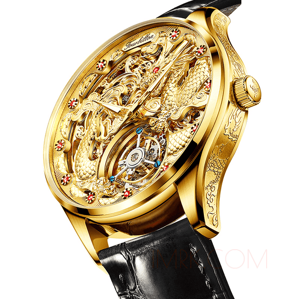 OUPINKE 3176 luxury brand watches Men wristwatch Steel OUPINKE