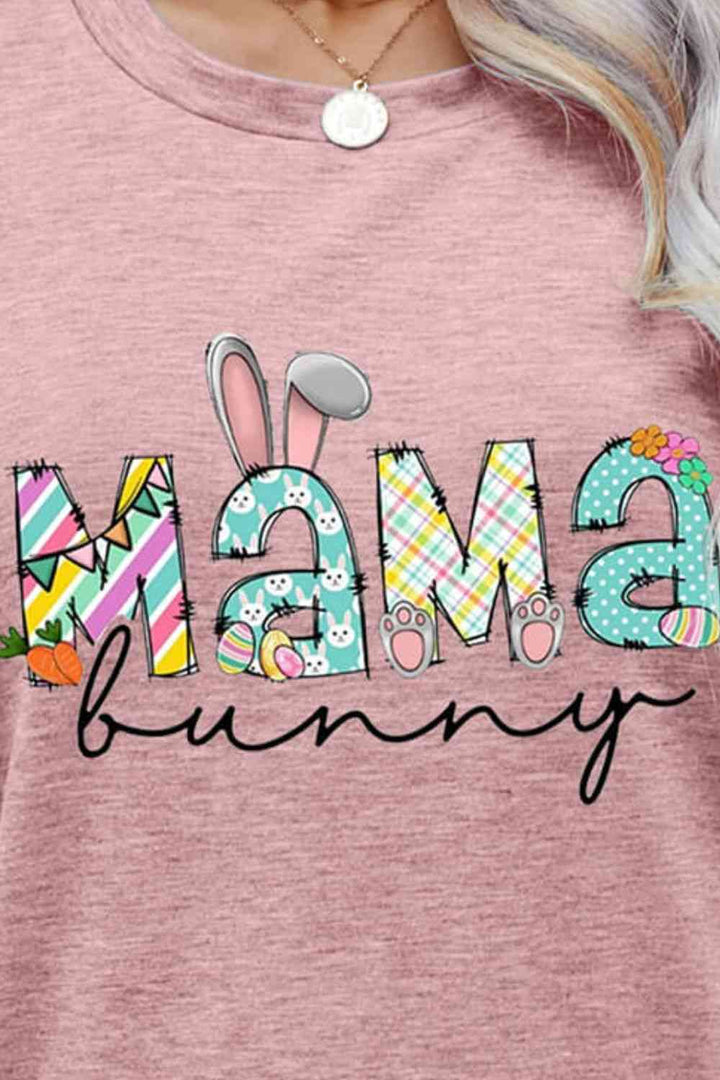 MAMA BUNNY Easter Graphic Tee | 1mrk.com