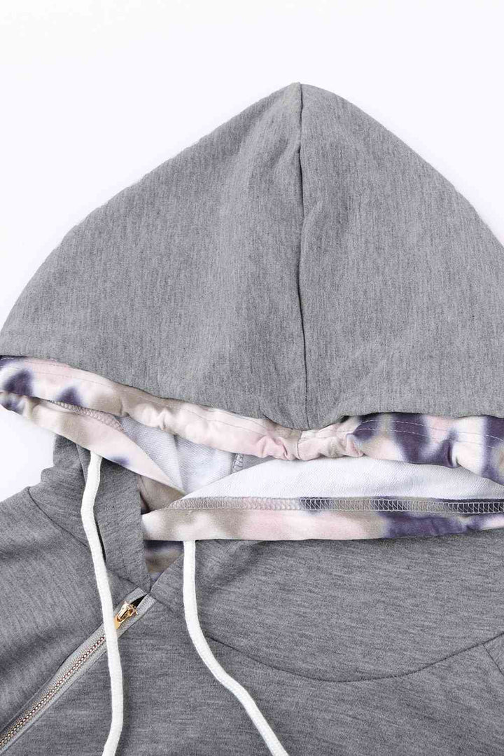 Side Zip Sweatshirt with Front Pocket | 1mrk.com