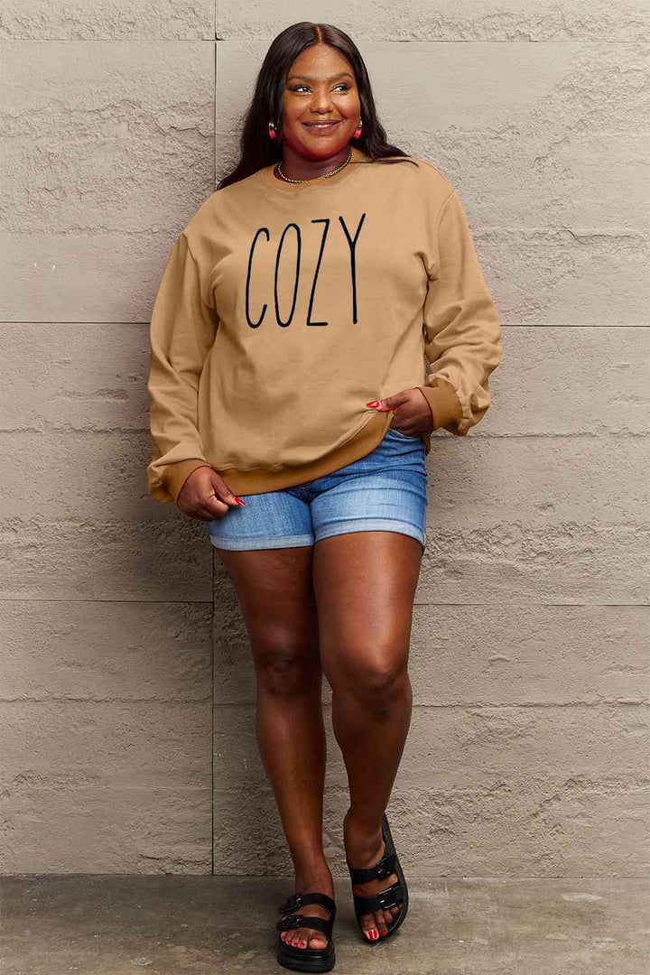 Simply Love Full Size COZY Graphic Sweatshirt |1mrk.com