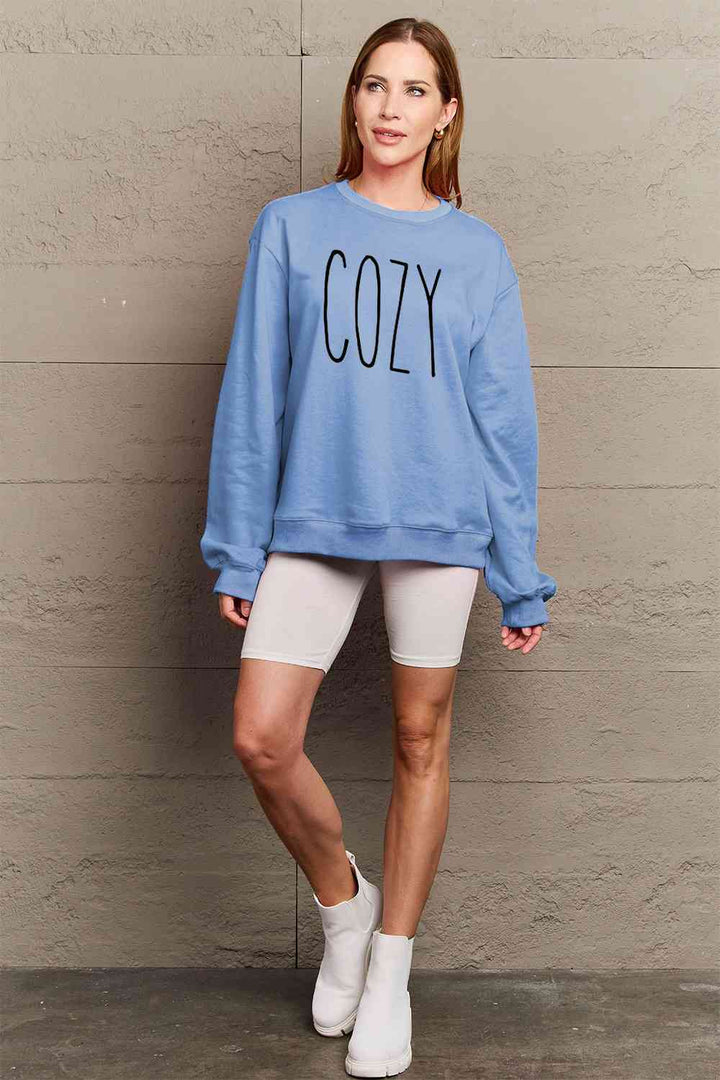 Simply Love Full Size COZY Graphic Sweatshirt |1mrk.com