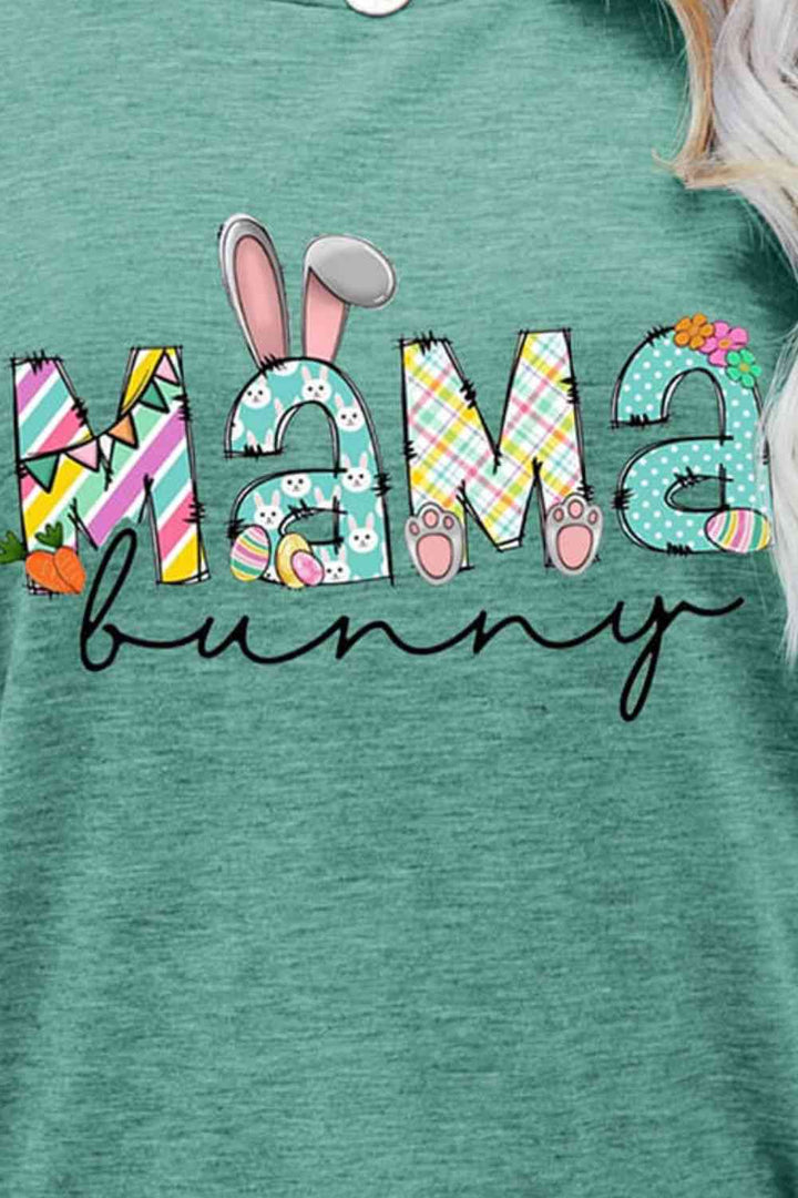 MAMA BUNNY Easter Graphic Tee | 1mrk.com