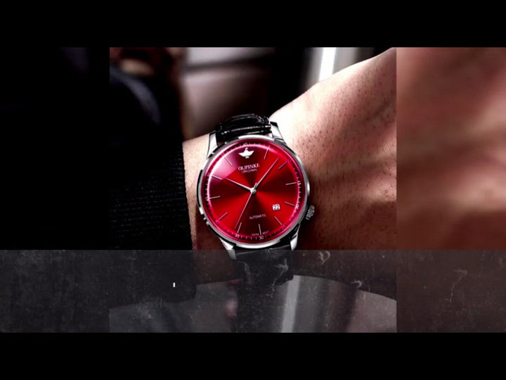 OUPINKE 3269 Mechanical watch movement original brand automatic leathe - 1MRK.COM