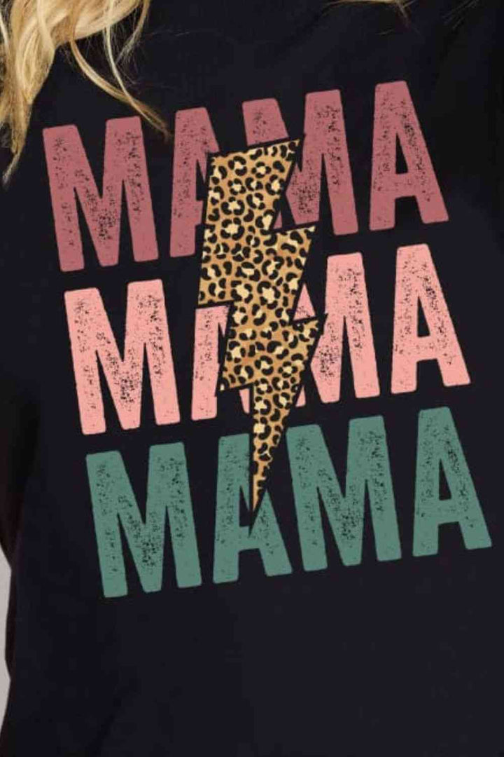 Simply Love Simply Love Full Size MAMA Graphic Cotton T-Shirt | 1mrk.com