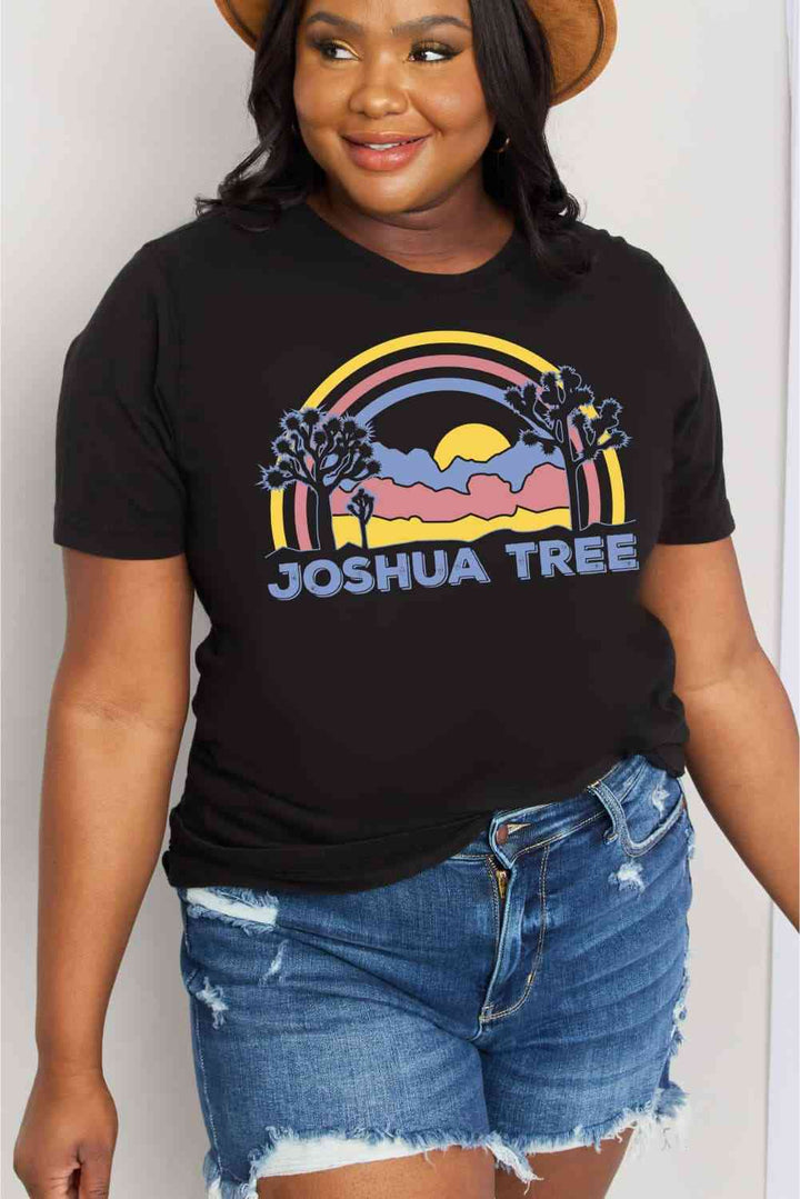 Simply Love Full Size JOSHUA TREE Graphic Cotton Tee | 1mrk.com