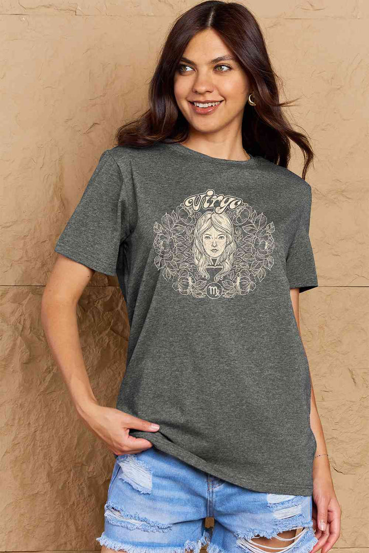 Simply Love Full Size VIRGO Graphic T-Shirt | 1mrk.com