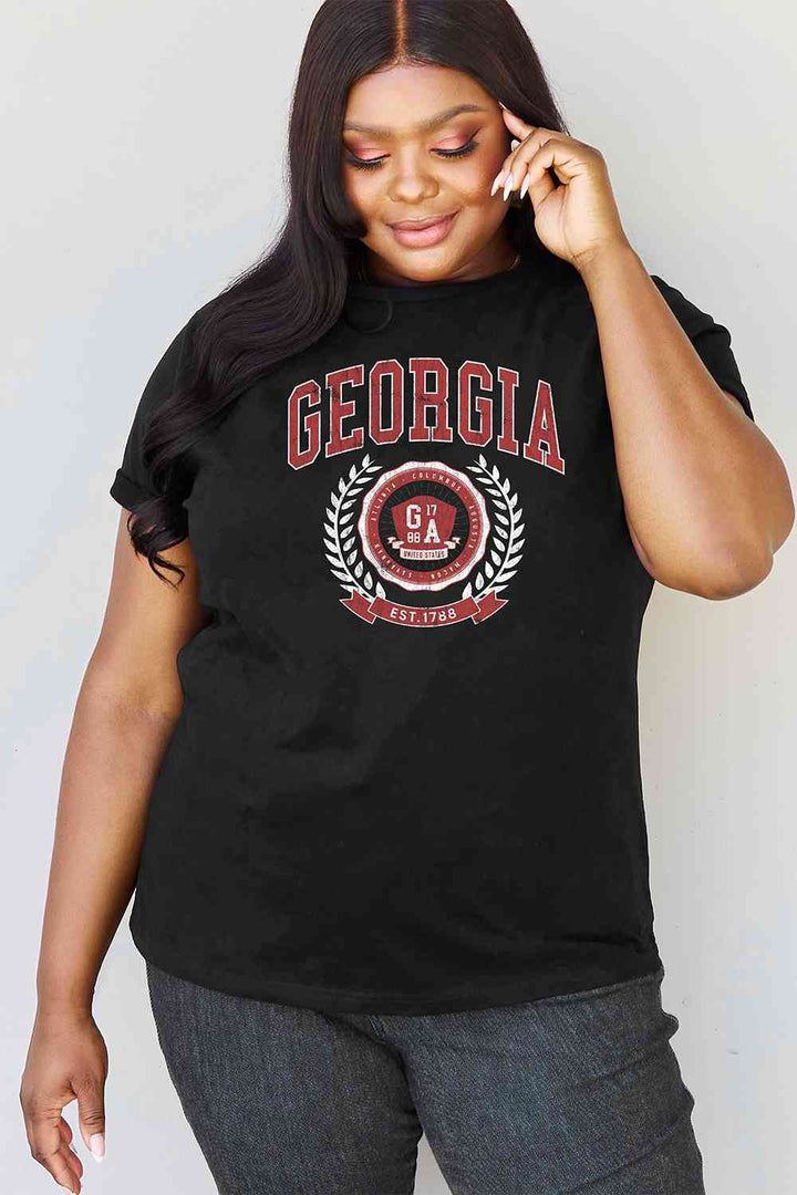 Simply Love Full Size GEORGIA Graphic T-Shirt | 1mrk.com