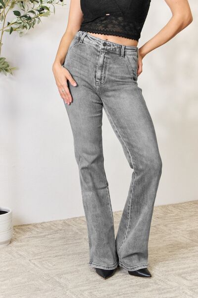 Kancan High Waist Slim Flare Jeans | 1mrk.com
