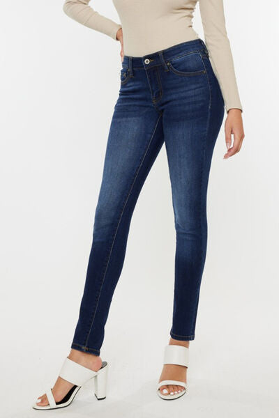 Kancan Mid Rise Gradient Skinny Jeans |1mrk.com