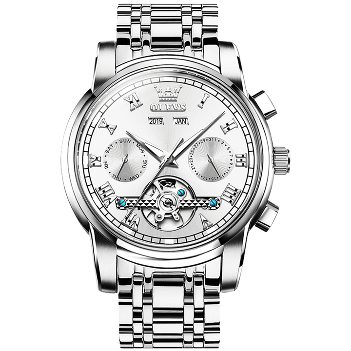 OLEVS 6607 WatchES Luxury Men Business Mechanical Watch Men OLEVS
